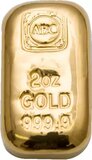 2Oz Abc Gold Cast Bar 99.99%