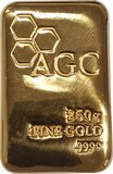 Agc 250G 9999 Cast Gold Bullion Bar