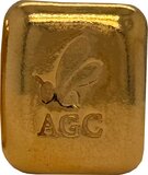 Agc 2Oz Gold Bullion Cast Bar 9999